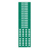 Brady Pipe Marker,Chilled Water,Gn,to 3/4 In 7045-3C