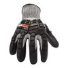 Cut Resistant Impact Coated Gloves, Cut Level 5 ,Foam Nitrile ,2XL 1 PR  AXIMPC5-06-012
