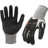 Cut Resistant Impact Coated Gloves, Cut Level 5 ,Foam Nitrile ,2XL 1 PR  AXIMPC5-06-012