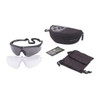 Safety Glasses, Anti-Fog & Anti-Scratch, Assorted Lens, Black Frame