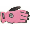 Mechanics Gloves, Synthetic Leather Palm, M, Pink  TCX-23-M