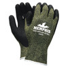 Cut-Resistant Coated Gloves, Cut Level A4 ,Dipped ,Latex ,Smooth ,S 1 PR
