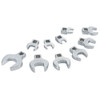 3-8 in Drive, SAE Crowfoot Wrench Set Crowfoot, Polished chrome  CMMT12052LZ