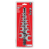 3-8 in Drive, SAE Crowfoot Wrench Set Crowfoot, Polished chrome  CMMT12052LZ