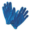 Disposable Gloves, 5 mil Palm, Vinyl, Powder-Free, L (9), 100 PK, Blue