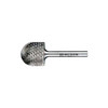Carbide Bur - Cylind. (Radius End), DBL Cut - 1" x 1" x 1/4" Shank - SC-9
