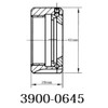 Hhip M32 X 1.5 Km Bearing Type ER-25 Collet Chuck Nut 3900-0645