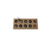 Hhip 1/32 to 9/32" 9 Piece ER-11 Spring Collet Set 3900-5164