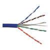 Carol Data Cable,Cat 6,23 AWG,1000ft,Blue CR6.30.07