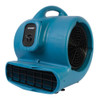 Xpower Air Mover, 1 HP, 3600 CFM, 8.5 Amps, 4 Positions, 3 Speeds P-830