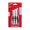 Milwaukee Tool Countersink Set, 90 , Quick-Change Hex 48-13-5003