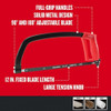Craftsman Hack Saw,Carbon Steel,12" Blade Length CMHT20138