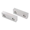 Hhip 5(L) X 1.5(H) X 1(W) Aluminum Vise Jaws 3900-2184