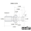 Hhip 2.91 X 1.10" 15 Degree CAT50 Coolant Thru Retention Knob 3900-5378