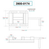 Hhip 4 " Drill Press Vise 3900-0174