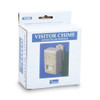 Visitor Arrival-Departure Chime, Battery Operated, 2.75 x 2 x 4.25, Gray  15300