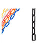 Us Weight 10 ft L Plastic Chain, 2 in Links, Black, SunShield U2310