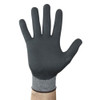 Cut Resistant Coated Gloves, Cut Level A2 ,Dipped ,Nitrile ,Sandy ,XS 1 PR  11-539