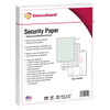 Docugard Medical Security Paper,11" L,Green,PK500 04542
