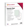 Docugard Medical Security Paper,11" L,Green,PK500 04542