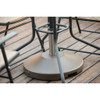 Us Weight Fillable Umbrella Base,Bronze FUB80BZE
