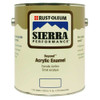 Rust-Oleum Interior-Exterior Paint, Glossy, Water Base, Navy Gray, 1 gal 238750