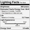 Philips 3pk B11 E26 Dl Led Bulb 588566 567099