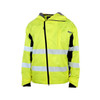 Kishigo Windbreaker, 100% Polyester, Class 3 R, Lime, M WB102-M