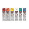 Inverted Marking Chalk Aerosol, 17 oz, APWA Orange, Water -Based  205233