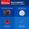 O-Cedar EasyWring Spin Mop & Bucket System - Red, Gray - 1 Each