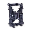Double Diaphragm Pump, Cast iron, Air Operated, Santoprene, 90 GPM
