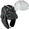 Ergodyne Trapper Hat,Over the Head,L/XL,Black 6802ZI