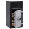 Depository Safe with Combination Dial 110 lb, 1.4 cu ft, Steel  MFL2714C