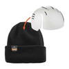 Ergodyne Knit Cap with Bump Cap,Universal,Black 6811ZI
