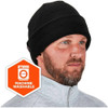 Ergodyne Knit Cap with Bump Cap,Universal,Black 6811ZI