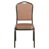 Hercules Banquet Chair, 17-1-4 in W 20-1-4" L 38" H, Fabric Seat  FD-C01-GOLDVEIN-GO-GG