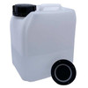 Carboy, 5 L Capacity - mL, 1.32 gal Capacity - oz, Tamper Evident Closure, HDPE, Blow Molded Handle