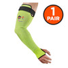 Ergodyne 22" Lime Cut-Resistant Arm Sleeve Pair 7941-PR22