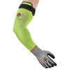 Ergodyne 22" Lime Cut-Resistant Arm Sleeve Pair 7941-PR22