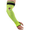Ergodyne 22" Lime Cut-Resistant Arm Sleeve Pair 7941-PR22