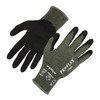 Ergodyne ANSI A4 Nitrile Coated CR Gloves, Green, Size XL, PR 7042