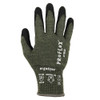 Ergodyne ANSI A4 Nitrile Coated CR Gloves, Green, Size XL, PR 7042