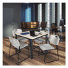 Kee Square Table & Chair Set, Wood, Metal, Polypropylene Top