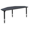 Regency I-Promise 60" 2 Student Desk,Grey IP2SD6024GY Regency I-Promise 60" 2 Student Desk,Grey IP2SD6024GY