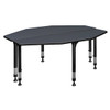 Regency I-Promise 60" 2 Student Desk,Grey IP2SD6024GY Regency I-Promise 60" 2 Student Desk,Grey IP2SD6024GY