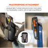 Ergodyne 5542 L Gray Phone Style Scanner Holster with Belt Loop 5542L
