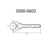Hhip 45mm ER-32 Slotted Wrench For ER Chuck Nuts 3900-0602