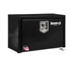 15x10x24 Inch Black Steel Underbody Truck Box with T-Handle