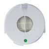 Dyson Filter,White,HEPA Glass,2" H x 3-1/4" W HEPA-WD