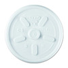 Dart Lid for 8 oz. Hot Cup, Flat, Vented, White, Pk1000 8JL